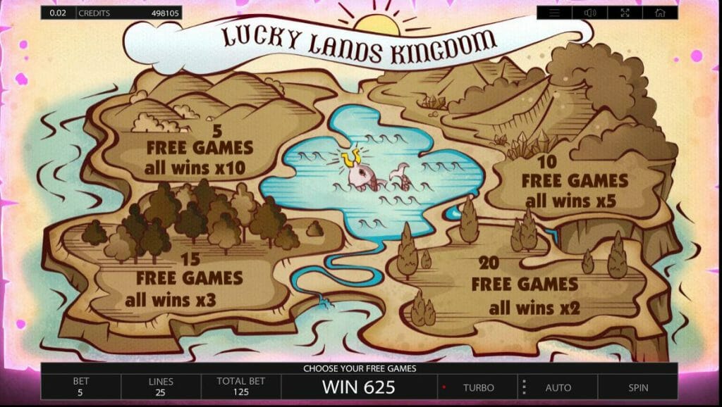 бонус lucky lands