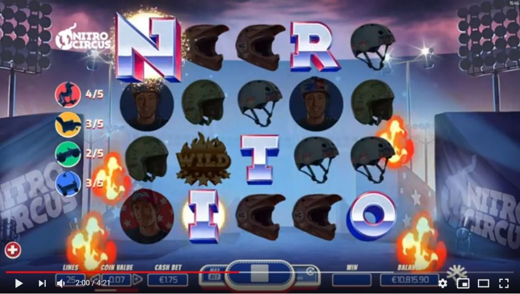 nitro circus slot