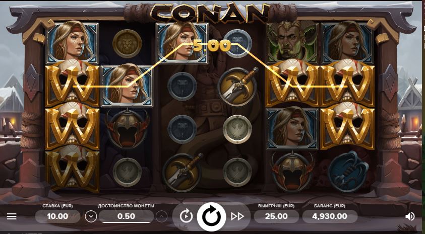 Игровой автомат Conan