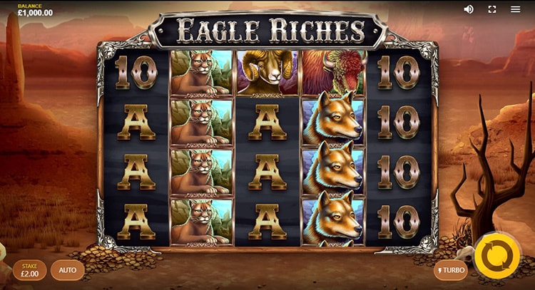 Слот Eagle Riches