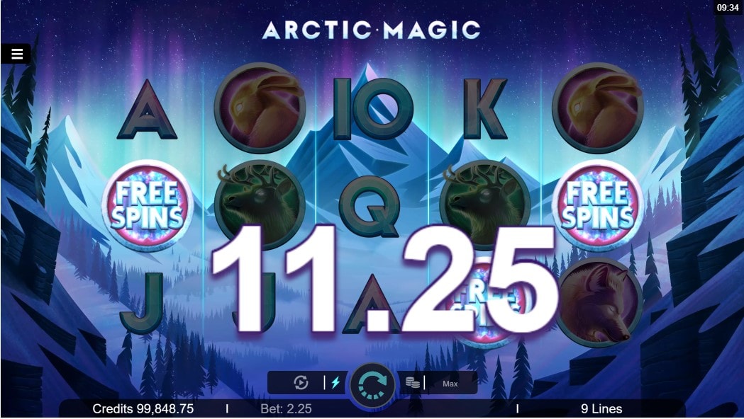 Слот Arctic Magic